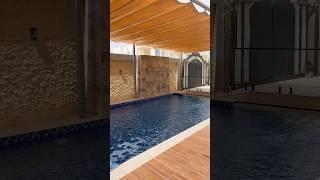 Beautiful villa swimming pool in Sharjah #trending #music #instrumental #relaxingmusic #pool 