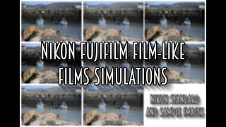 Nikon users can get Fujifilm-like Film Simulations straight from camera. Examples and more..