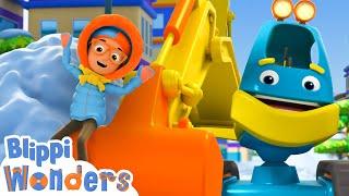 I'm an EXCAVATOR Song! | Construction Vehicles | FULL EPISODE | Blippi Wonders Educational Cartoon