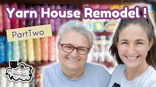 Momma Kitty’s HUGE YARN STASH & House Remodel  ~ Part Two