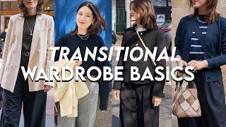 TRANSITIONAL WARDROBE ESSENTIALS & Year Round Capsule Wardrobe Ideas