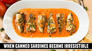 Got Canned Sardines? Make these Spanish Sardines in Tomato Sauce