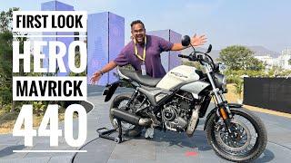 Hero Mavrick 440 First Look! | MotorBeam