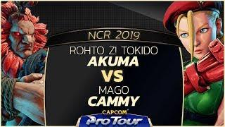 ROHTO Z! Tokido (Akuma) vs Mago (Cammy) - NCR 2019 - Day 1 Pools - CPT 2019