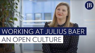 “Julius Baer gives me a great sense of freedom“