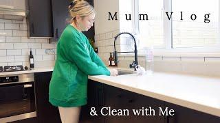 DITL STAY AT HOME MUM VLOG & CLEAN WITH ME DAILY ROUTINE | Ellie Polly