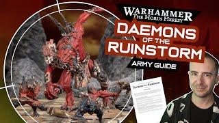 Horus Heresy DAEMONS OF THE RUINSTORM Army Guide | Every Unit & Where to Find Them!