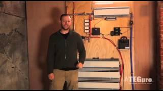 Tegpro Thermoelectric Generator Water Cooled System Charging Batteries and Running Lights