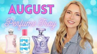 AUGUST PERFUME TRAY | FRAGRANCES WHICH WILL DEF BE IN MY PERFUME ROTATION