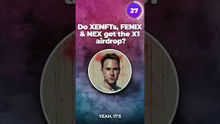 The Burn Record Of XEN,, XENFTs, NEX, FENIX Gives You The X1 Airdrop