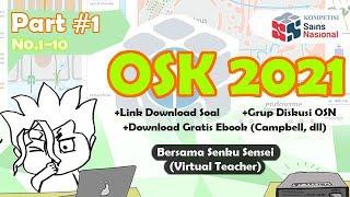 Pembahasan Soal OSK Biologi SMA 2021 Nomor 1 sampai 10 [Lvl#4-5] (Bersama Senku Sensei V-Teacher)