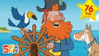 Best of Captain Seasalt & The ABC Pirates! | Alphabet Adventures And More | Super Simple TV