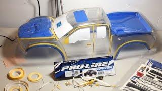 ThatsMyRc: Traxxas X-Maxx New Pro-line Ford Raptor Body Update