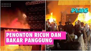 Artis Batal Tampil, Penonton Lentera Festival Ngamuk dan Membakar Panggung