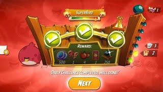 Angry Birds 2 Daily Challenge Today How to Birdie Terence Trial Sunday Super Bird Challenge #300624