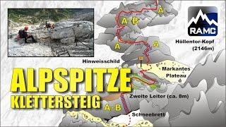 Alpspitz-Ferrata - Deutschlands beliebtester Anfänger-Klettersteig (K2/B)