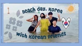 Road-tripping with my Korean friends to the beach on a rainy day at Sokcho, Korea | 비오는 날 속초 당일 여행