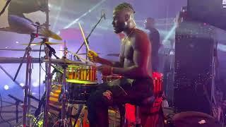 Drummer drives Rema and Afrobeat Artist Crazy on the Drums