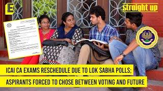 ICAI CA exams rescheduled due to Lok Sabha polls; aspirants forced to choose between voting & future