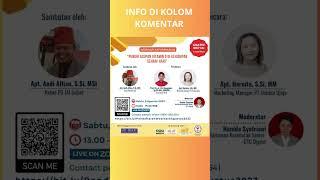 05 AGUSTUS 2023 - GRATIS SKP IAI - WEBINAR KEFARMASIAN - PENUHI ASUPAN VITAMIN D DALAM KEHIDUPAN