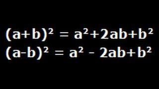 Algebraic identities of quadratic expressions