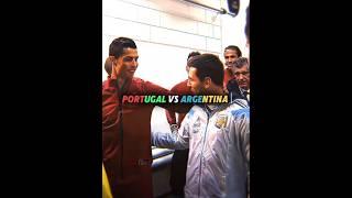 The moment when Ronaldo shock Messi |. Argentina vs Portugal | CRIS7EDITZ