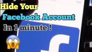 How I hide my Facebook Account || Deactivate Facebook Account || || Technical Sudip ||