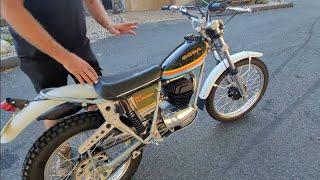 SUPER RARE OSSA 350 BLT PLONKER WITH BOLGER SUSPENSION PRISTINE LIKE NEW