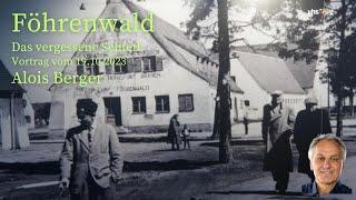 Föhrenwald, das vergessene Schtetl, Vortrag Alois Berger