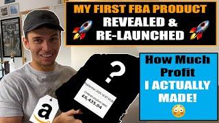 My First Amazon FBA Product Revealed and Relaunched! Product Listing Tutorial UK For Beginners