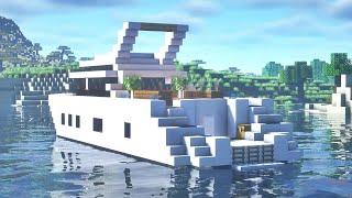 How To Build a Yacht - Minecraft Tutorial