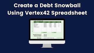 How to Use the Vertex42 Debt Snowball Calculator