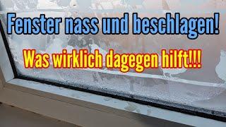 Was wirklich gegen beschlagene Fenster hilft!