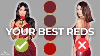 How to Find your Best REDS | Seasonal Color Analysis 