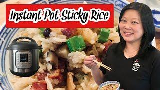 INSTANT POT CHINESE STICKY RICE | Loh Mai Fan