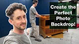 A Woodworker's Guide to Creating a Photographic Backdrop