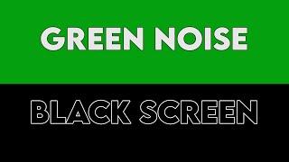 Green Noise for Sleep (12 Hours) • Black Screen • No Ads • Deep Sleep, Focus, Relaxation