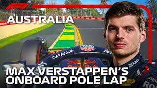 Max Verstappen's Pole Lap | 2024 Australian Grand Prix | Pirelli