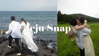 Wedding vlog]제주스냅촬영, 한폭(hanfolk), 캄포데피오리드레스, 시너프메이크업, 마크유어캘린더 부케, 디오메르, 스킨케어추천, 결혼준비브이로그,웨딩스냅