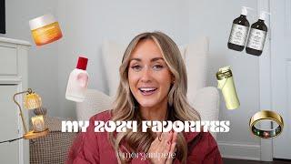 MY 2024 FAVORITES | fitness/wellness, beauty, hair, home, & clothing favs from this year!