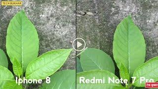 Redmi Note 7 Pro vs iPhone 8 camera comparison | #REDMINOTE7PRO #48MP #iphone8