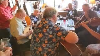 Traditional Irish Music Session. At Monroe's in Galway City. August 30th 2024