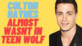 Colton Haynes Reveals He Almost Didn't Get His Role In Teen Wolf Because of This Reason..