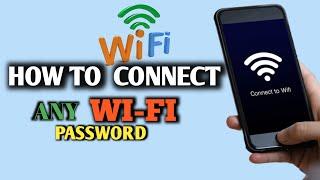 How To Connect WiFi Without Password 2024   | How to show WiFi Password  Phone