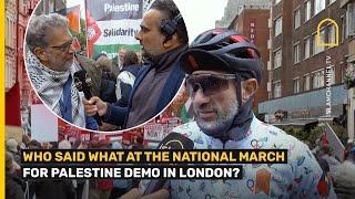 UK national march for Palestine demo: Who said what?