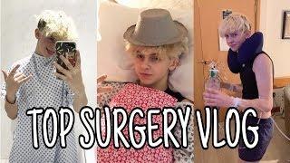 TOP SURGERY VLOG PART 1- SURGERY AND RECOVERY| NOAHFINNCE