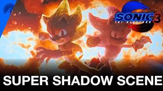 SONIC THE HEDGEHOG 3 (2024) | SUPER SHADOW SCENE | Epic Fight Scene