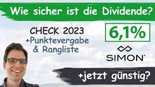 Simon Property Group (REIT) Aktienanalyse 2023: Wie sicher ist die Dividende? Jetzt günstig?