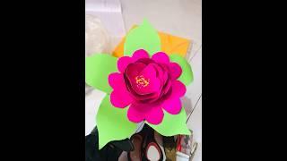 #paperflower #papercraftidea #handicraft #paperart