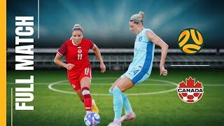 AUSTRALIA VS CANADA | WOMEN'S INTERNATIONAL FRIENDLY | FULL MATCH 13.07.24